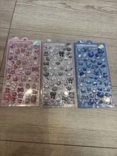 ボンボンドロップシール オリジナル ももいろ しろくろ　よるねこ