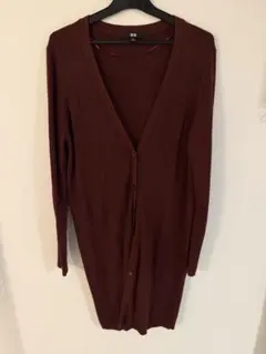 【美品】ロングカーディガン　Lサイズ　ヴァーガンデイ