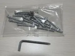 【新品未開封】ニトリ　カラボ　ネジ　16本　L字ドライバー付きのサムネイル