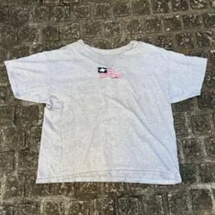 一点物 Y2K USA刺繍 カットオフ Tシャツ