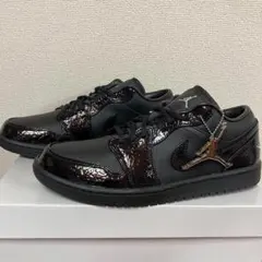 W AIR JORDAN 1 LOW SE 27cm(メンズ26.5cm) 黒