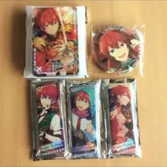 あんスタ　朱桜司　中国限定　5点セット　コロッタ　缶バッジ