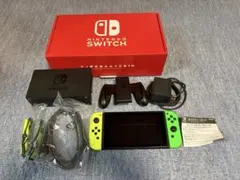 Nintendo switch 本体 中古 美品 付属品＋オマケあり