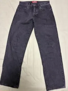 supreme 25fw ブラックデニム レギュラー w30 supreme 25fw ブラック 