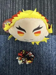 鬼滅の刃　煉獄杏寿郎　ぬいぐるみパスケース　きめつ　demon slayer
