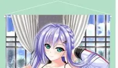 SummerPockets 当たりくじ タペストリー 紬 しろは 鴎 蒼 - メルカリ