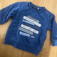 Je Suis BeBe 青 トレーナー 90