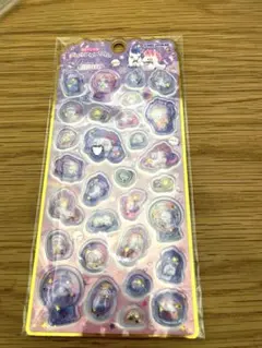 ストーンつき　メロウアクアリウムシール ユニコーン　ロゼット ウォーターシール