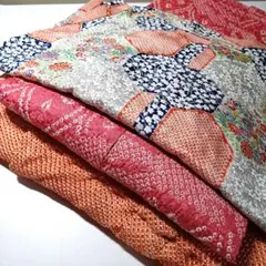 着物　まとめ売り　子供用羽織サイズ　リメイク