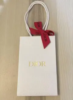 DIOR ショッパー　リボン付き