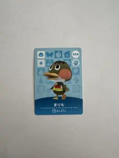 あつ森　amiiboカード　まりも