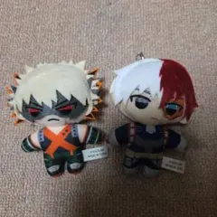 ヒロアカ UA展 爆豪勝己 轟焦凍 ぬいぐるみマスコット セット