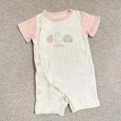 ミッフィー ロンパース　60〜70cm ピンク