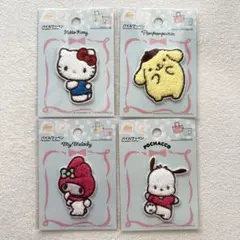 あ*き様 大人気！サンリオ　パイルワッペン　シール 入園準備　シール帳　キティ