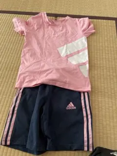 adidas 130 上下セット　半袖