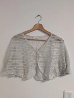 ROPE レース編みショートボレロ