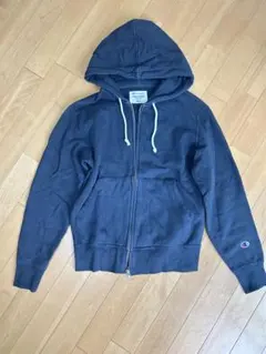 Champion ネイビー ジップアップパーカーのサムネイル