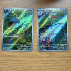 ポケモンカード ゼニガメ フシギダネ AR 2枚セット - メルカリ