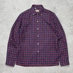 50s USA製 Old Kentucky チェック ボタンダウン シャツ