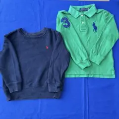 Polo Ralph Lauren 長袖ポロシャツ・トレーナー　2点セット