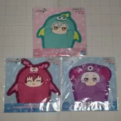 アイドリッシュセブン ダイカットハンドタオル アイナナパレード 3点まとめ売り