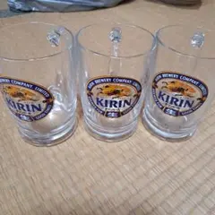 KIRIN ビールジョッキグラス 3個セット