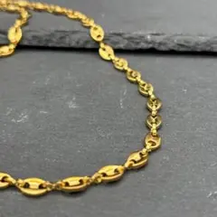 最高品質 ヴィンテージ k18 ゴールド チェーン シンプル ネックレス 18金