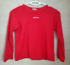 【MIKI HOUSE】赤 ロンT/長袖Ｔシャツ【130】