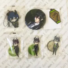 ツイステ 一番くじ アクリルスタンド 缶バッジ 他 マレウス