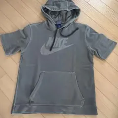 NIKE 半袖パーカー グレー Sサイズのサムネイル