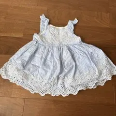 ベビーギャップ　Baby Gap ストライプ　ワンピース　80のサムネイル