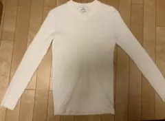 CALVIN KLEIN ホワイト Vネックセーター M