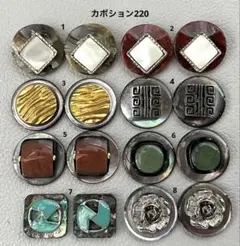 ボタンカボション220② 10/2