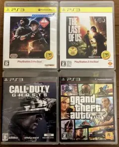 PS3 ソフト　４枚セット　まとめ売り