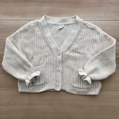 GAP 袖フリルカーディガン 2years