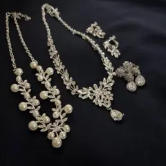 ウェディング ネックレス イヤリング まとめ売り ブライダル