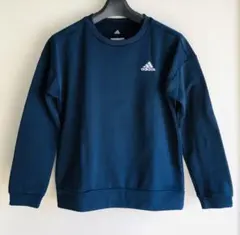 サイズ150 CLIMA WARM adidas Japan　トレーナー 紺色