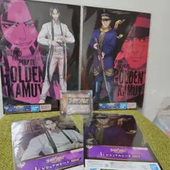 一番くじ　ゴールデンカムイ　イラストボード　シート　海賊房太郎　杉元佐一　ロゴ