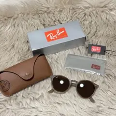 Ray-Ban ベージュフレーム サングラス