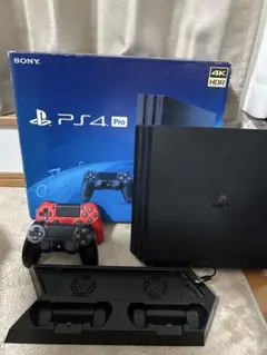 PS4 pro CHU-7200B コントローラー2個＋ステーション付き