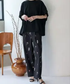 フラワープリントパンツのサムネイル