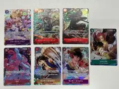 【ワンピースカード　パラレル　SR　7枚まとめ売り】