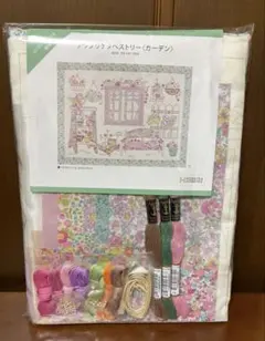 完成品】ホビーラホビーレ☆プロお仕て アップリケタペストリー ローズ