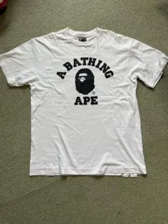A BATHING APE Tシャツ ホワイト　 Lサイズのサムネイル