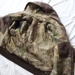 ［希少•鬼雰囲気］Carhartt アクティブジャケット 裏地 リアルツリー L