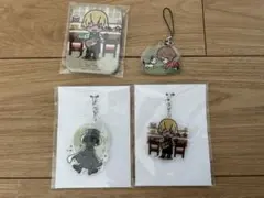 名探偵コナン一番くじ　4点セット　キーホルダー、缶バッチ