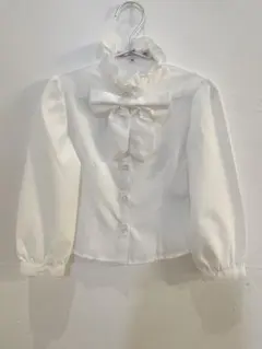 キャサリンコテージ　リボン付きブラウス　110cm