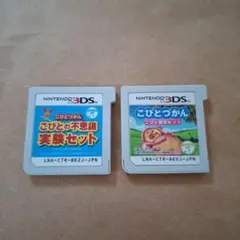 こびとづかん　こびとの不思議　実験セット　観察セット　3DS中古ソフト
