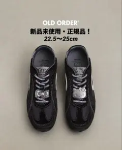 Old order ハローキティー　コラボ　スニーカー　turbo lite 黒