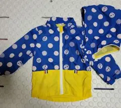 キムラタンドット柄フード付きジャケット 95